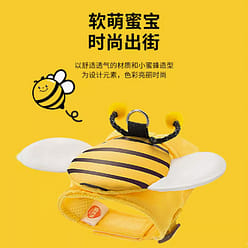 【HiiiGet】新品折扣 宠物用品 可爱狗狗背心牵引绳小蜜蜂 M码 背包 万圣节礼物 网红同款 热销 1 个