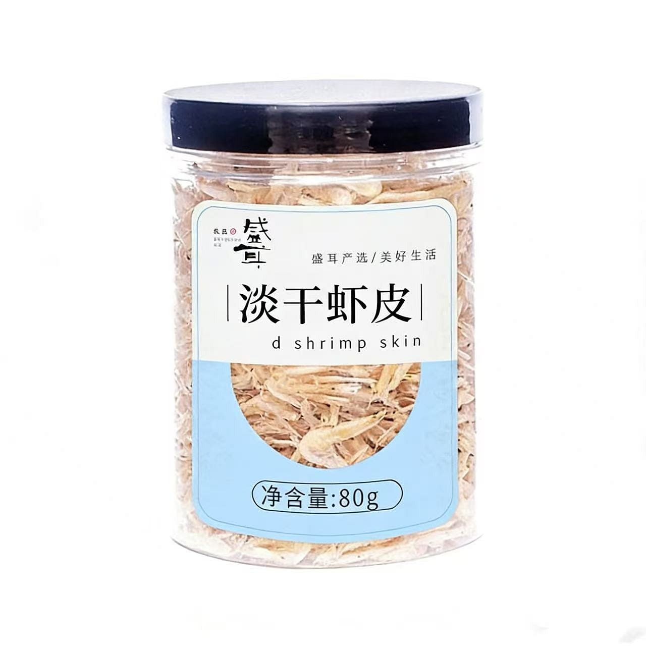 1 jar of light dried shrimp skin with 80g 80 g