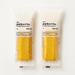 MUJI Irregular Pumpkin Baumkuchen 2 pc 1 each