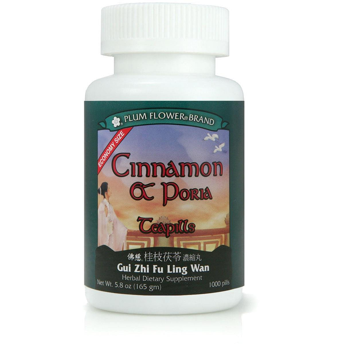 Cinnamon Poria Teapills- economy size Gui Zhi Fu Ling Wan 1 phần