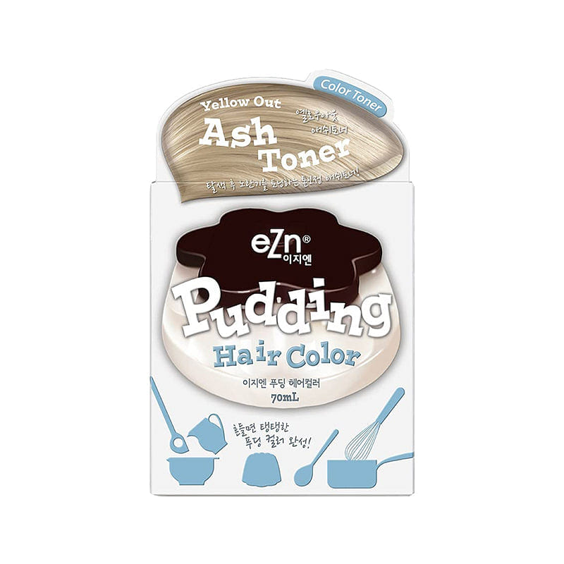 eZn Yellow Out Ash Toner Pudding Hair Color 140ml 1 unidad