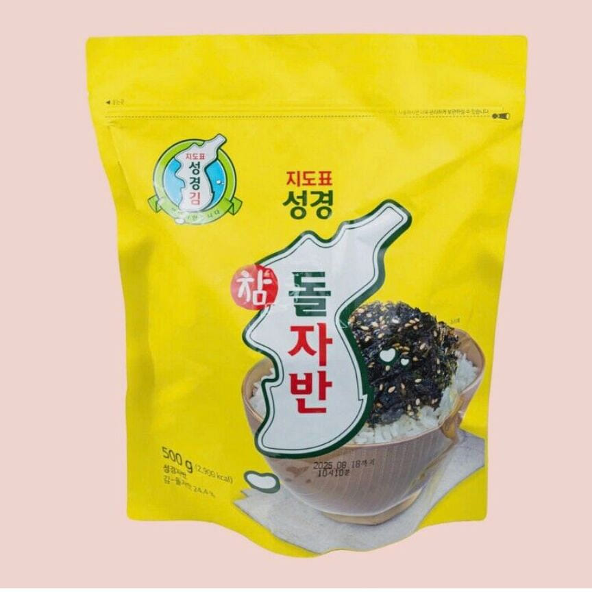 Korean Sung Gyung Dried Roasted Seaweed Flake 500g 500 กรัม