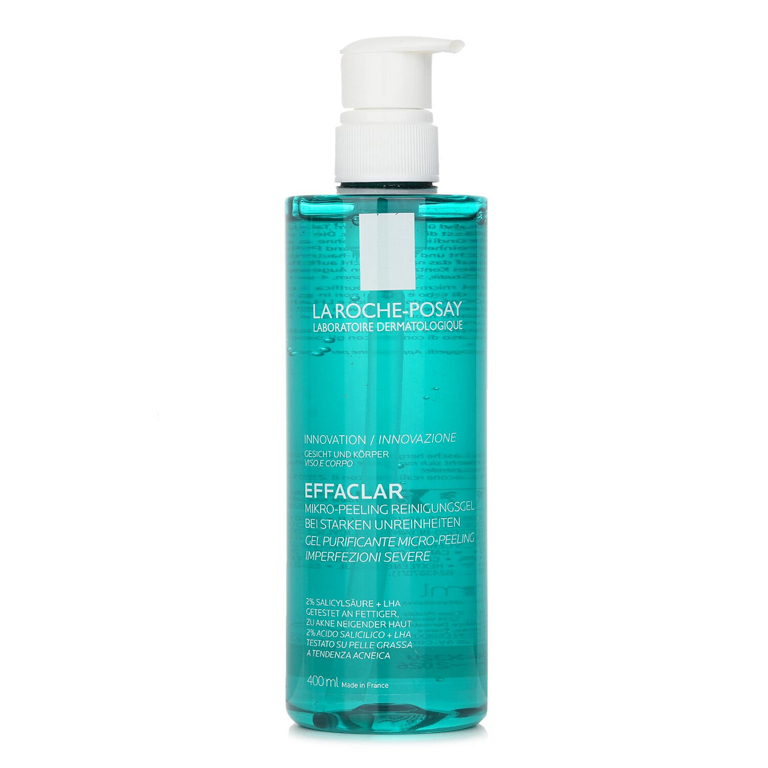La Roche Posay Effaclar Micro-Peeling Purifying Gel - For Acne-Prone Skin 400ml/13.5oz 400 밀리리터