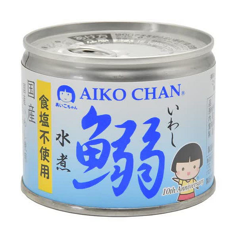 Ito Foods Aiko-chan Salt-Free Boiled Sardines 190g 1 개