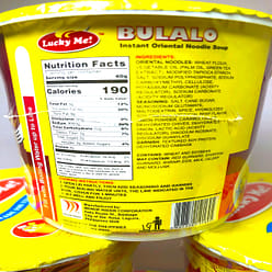 "LUCKY ME" FILIPINO INSTANT NOODLES "BULALO" BEEF & BONE MARROW FLAVOR 40 g