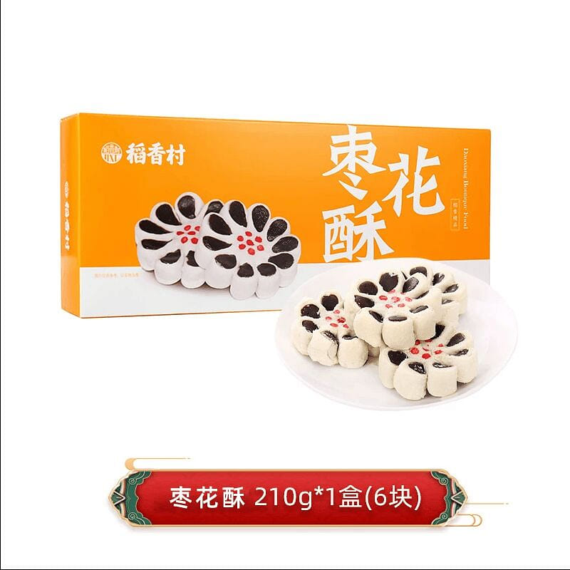 Daoxiangcun Pastry Jujube Flower Crisp 210g*1 Box 210 g