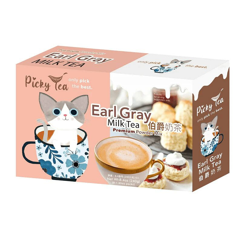 Picky Tea Earl Grey Milk Tea Powder Mix 240 g
