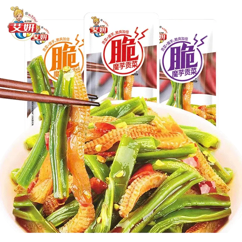 Konjac and Dried Daylily Stems (Spicy ) 10 packs 10 그램
