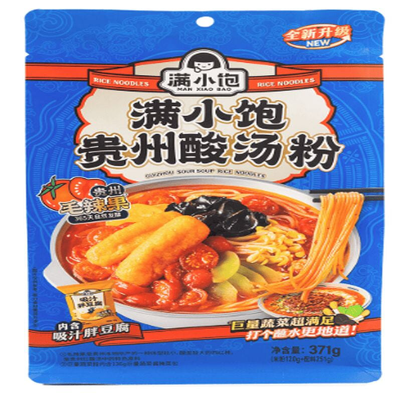 Man XiaoBao Guizhou Sour Soup Rice Noodles 371 g