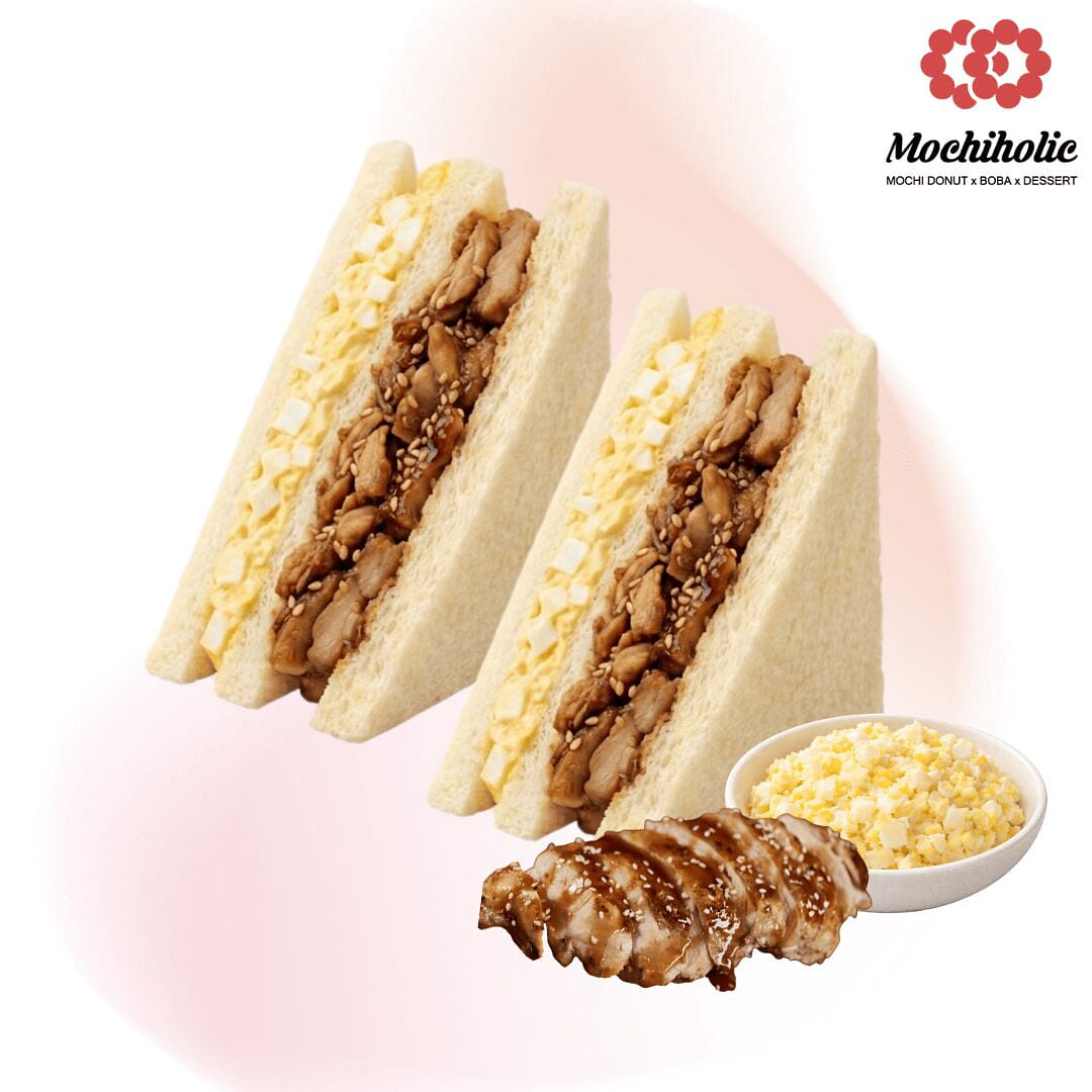 Teriyaki Chicken Egg Salad Sandwich (2-Pack) 1 each