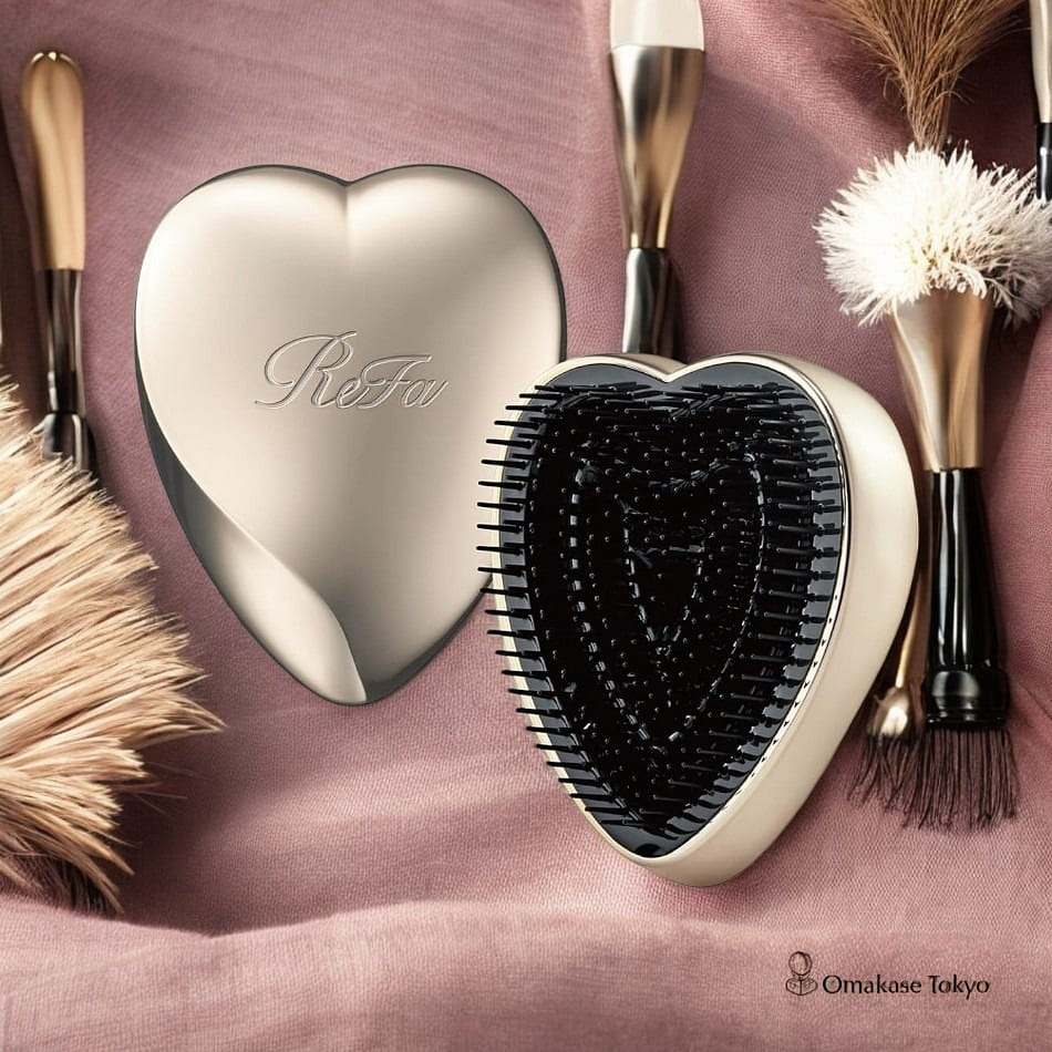 ReFa Heart Hair Brush Champagne Gold 100 g