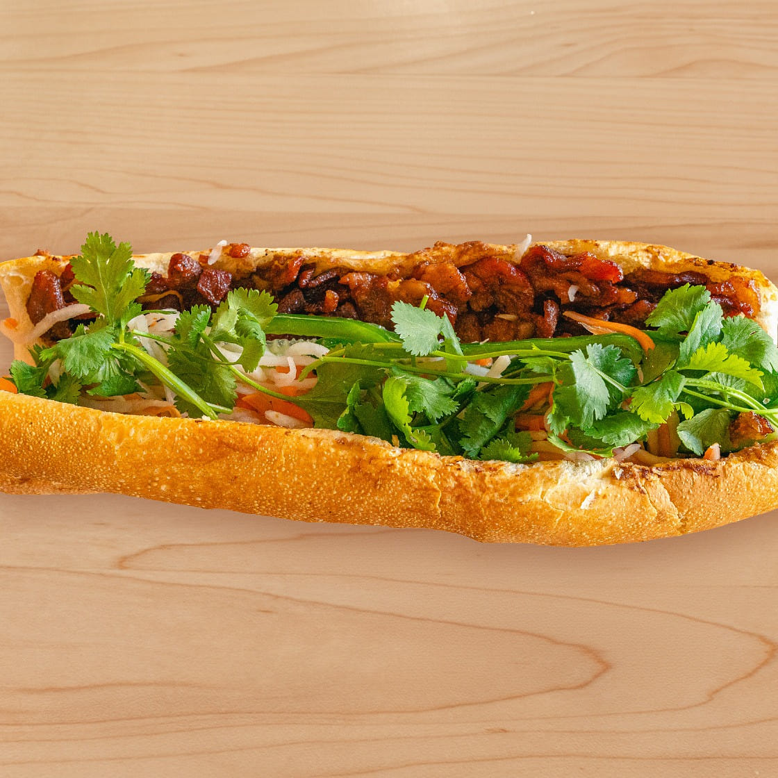 Char Siu Pork Banh Mi 1 each