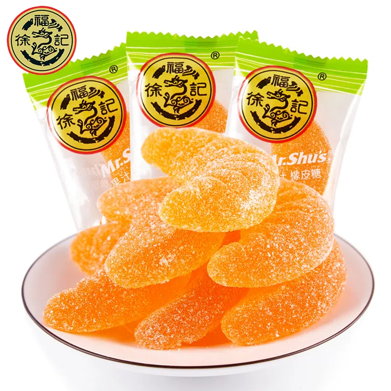 Xu Fuji Orange Peel Soft Candy 250 그램