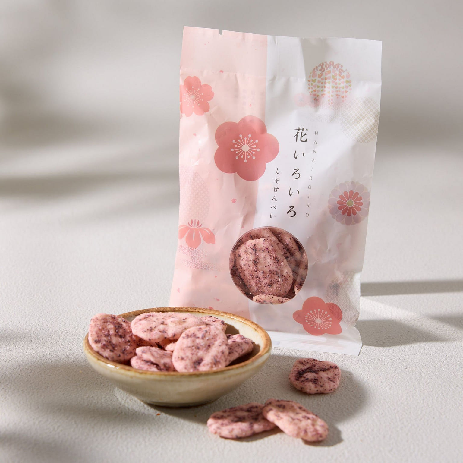 Ume Shiso Senbei Rice Cracker (10 piece set) 284 그램