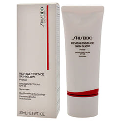 Shiseido 여성용 Revitalessence Skin Glow Primer SPF 25 - 1 oz Primer 1 온스