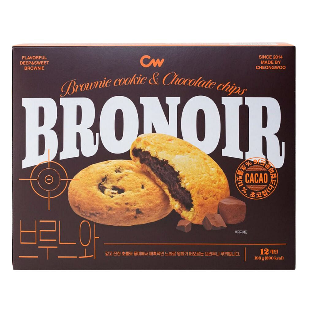 Cheong Woo Cacao Brronoir Cookies 198g 1 개