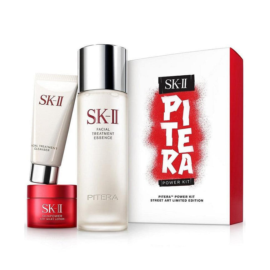Get SK-II PITERA Power Kit Street Art Limited Edition 30ml+20ml+15ml ...