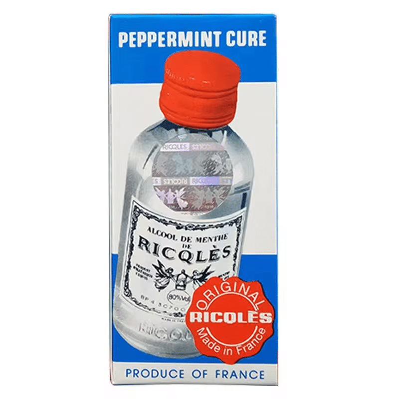 Ricqles Peppermint Oil Dietary Supplement (1.69 Fl. Oz) (1 Bottle) 1.69 ออนซ์ของเหลว