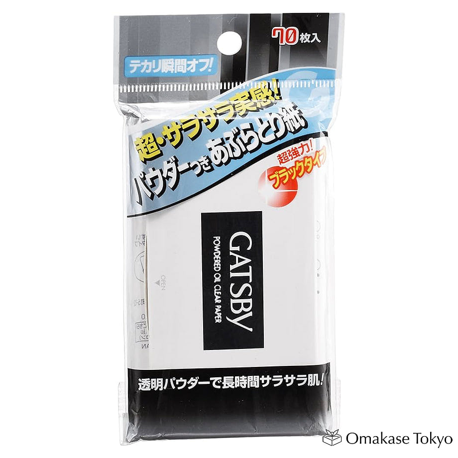 Mandom Gatsby Oil Clear Sheet Film Type 70 Sheets 70 count