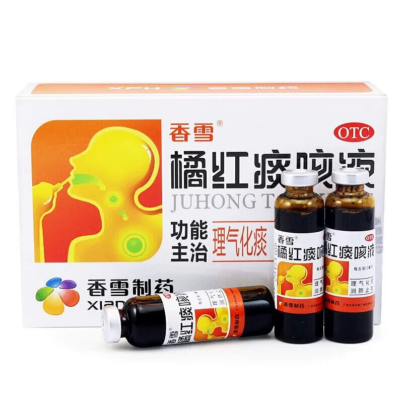 JuHongTan Ke Ye Bronchial Support For Coughs Cold 120 밀리리터