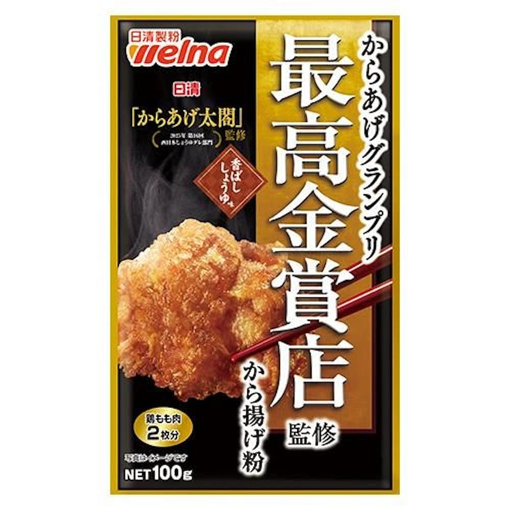 日清制粉 Welna 炸雞粉 醬油味 100g 1 包