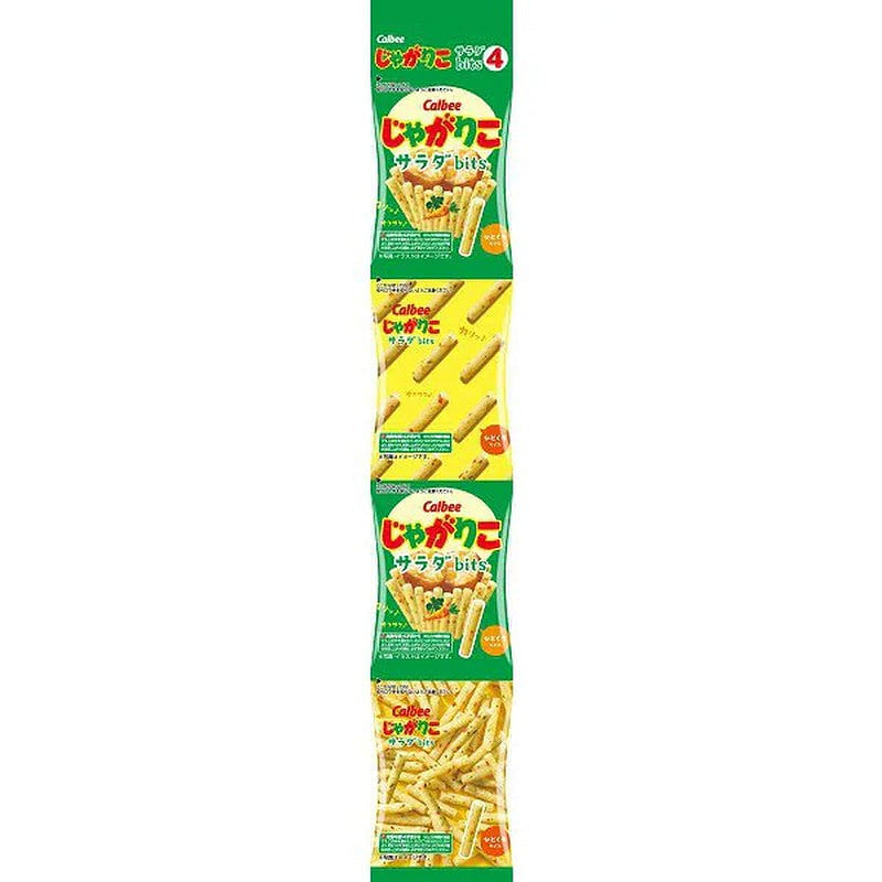 Calbee Jagariko Bits Salad 4 packs 14g x 4 bags 1 個