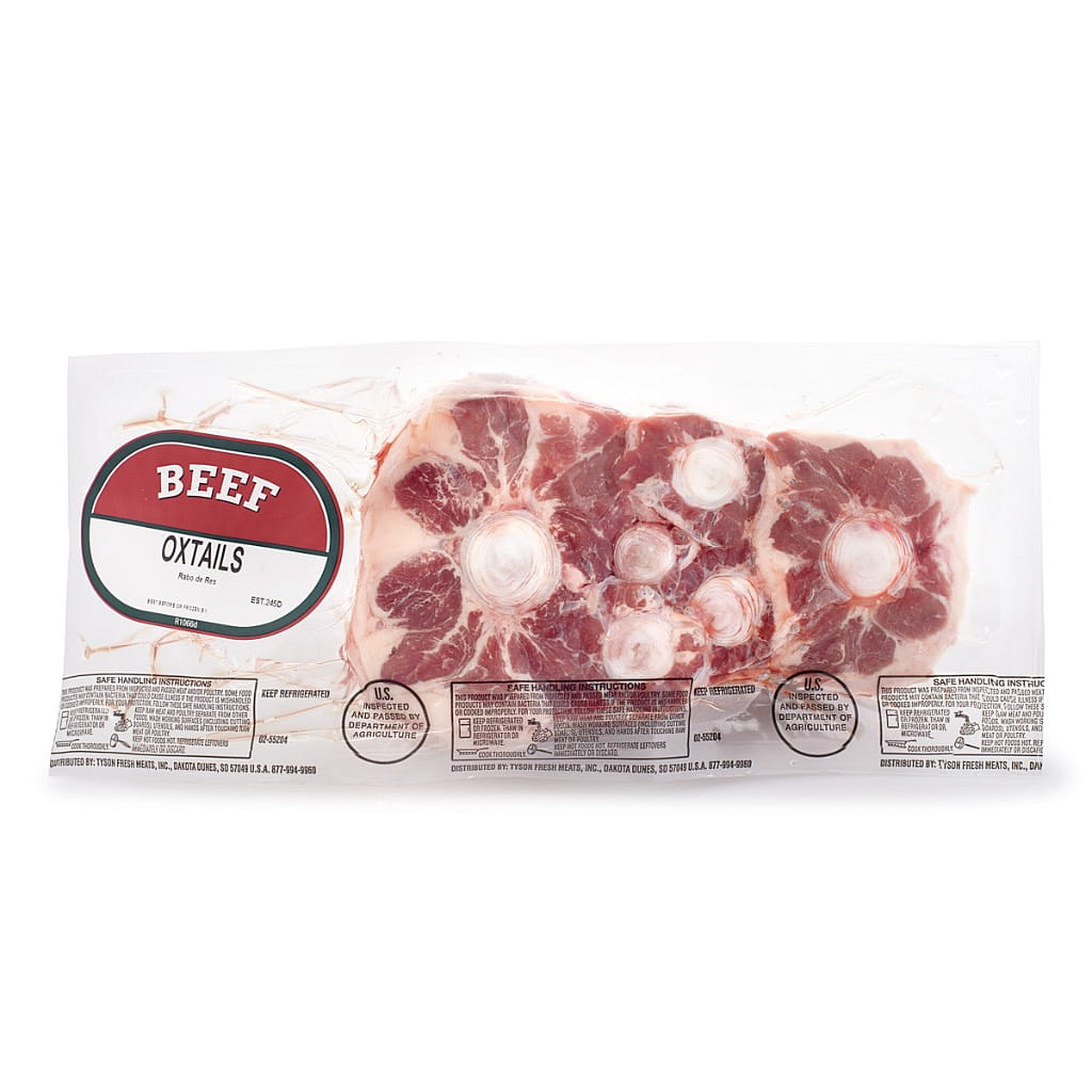 Beef Oxtails, Frozen 1.5-1.7 lb