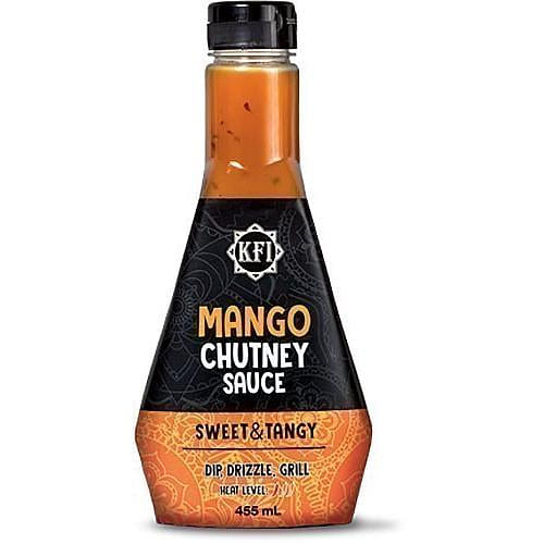 KFI Mango Chutney Sauce, 15.4 fl oz bottle 15.4 オンス