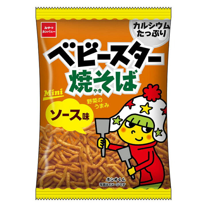 Baby Star Mini Ramen Stir-fried Sauce Flavor 20g 1 each