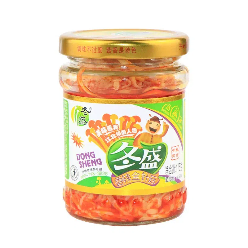 Dongsheng Spicy Enoki Mushrooms 175g*1 175 g