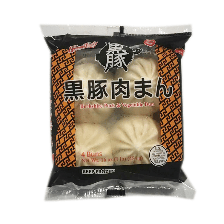 Get Berkshire Pork and Vegetable Buns 4pc Delivered | Weee