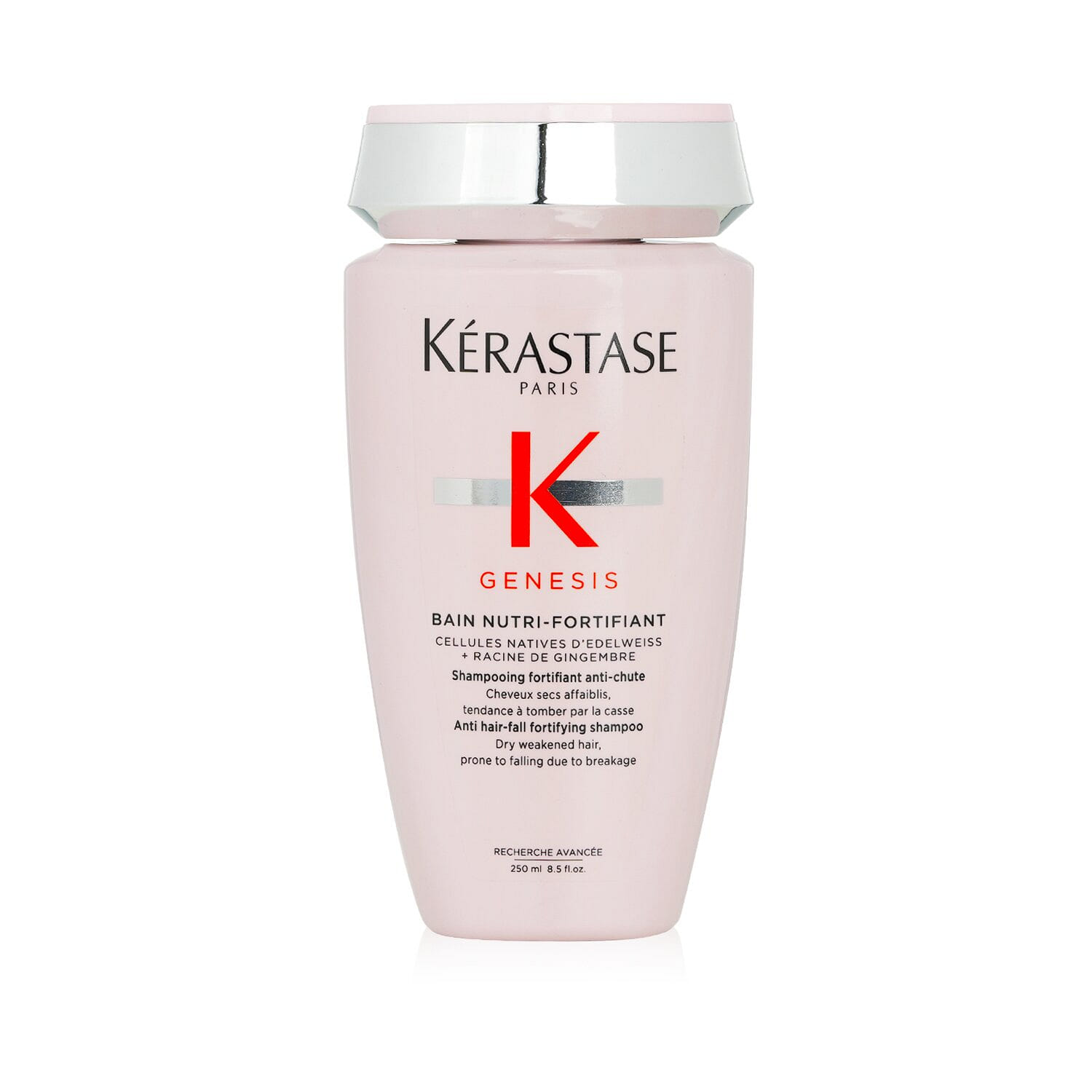 Kerastase Genesis Bain Nutri-Fortifiant Anti Hair-Fall Fortifying Shampoo (Dry Weakened Hair, Prone To Falling Due To Breakage) 250 밀리리터