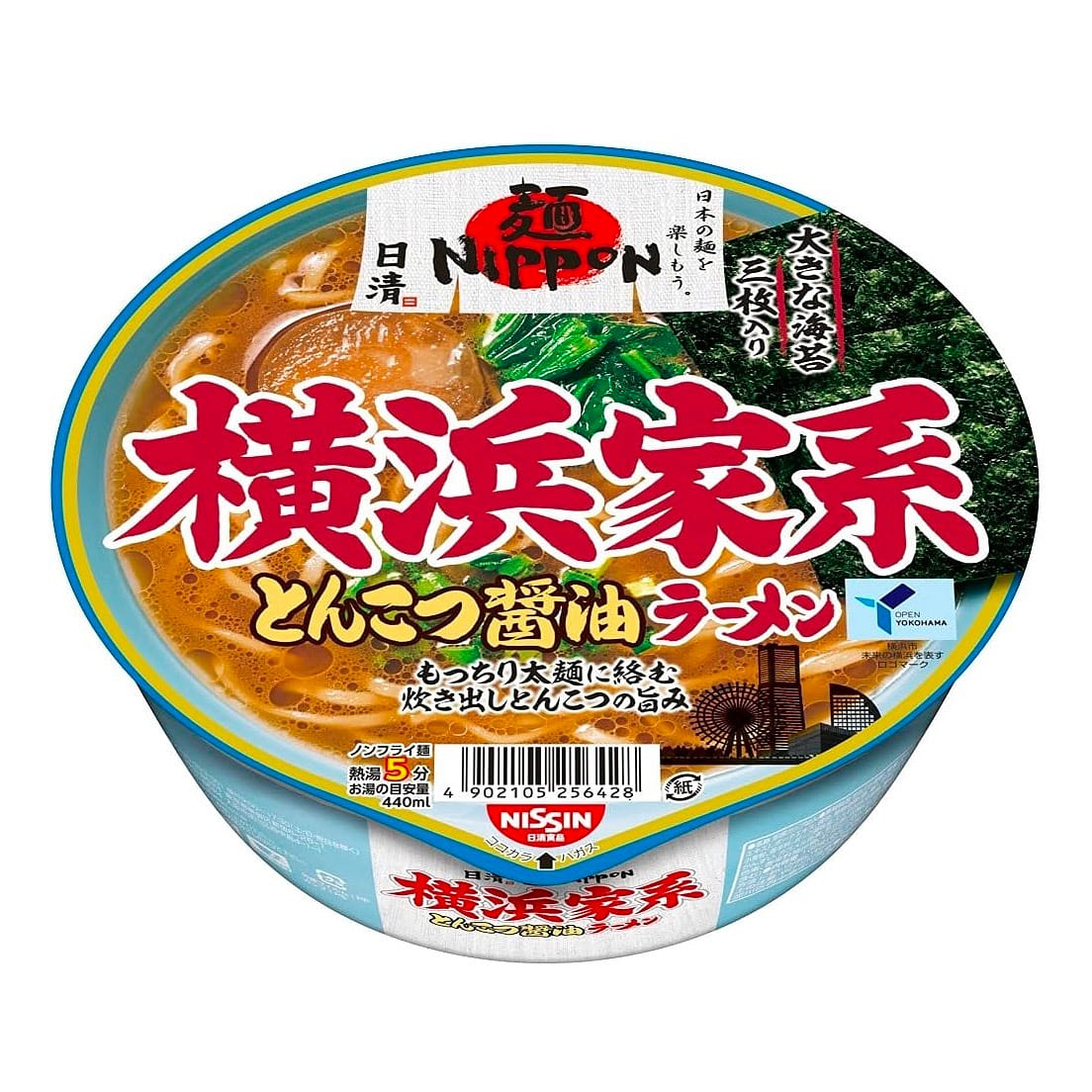 Nissin Ramen Noodles Soy Sauce Tonkotsu Japan 119g 1 ส่วน