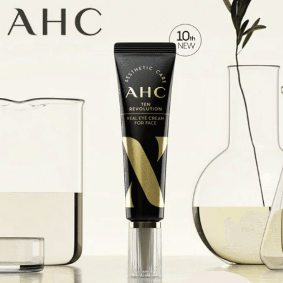 Lot De 4 Crèmes Pour Les Yeux AHC Ten Revolution Real Eye Cream - 30 Ml - Anti-âge Et Raffermissant