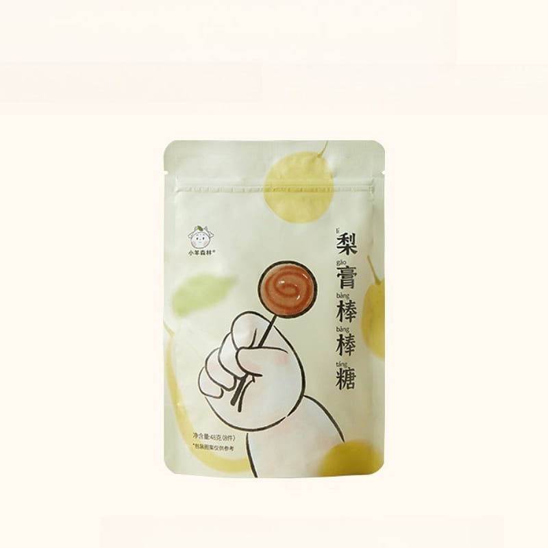 Get Autumn Pear Syrup Lollipop 48g*1 bag 48 g Delivered | Weee! Asian ...