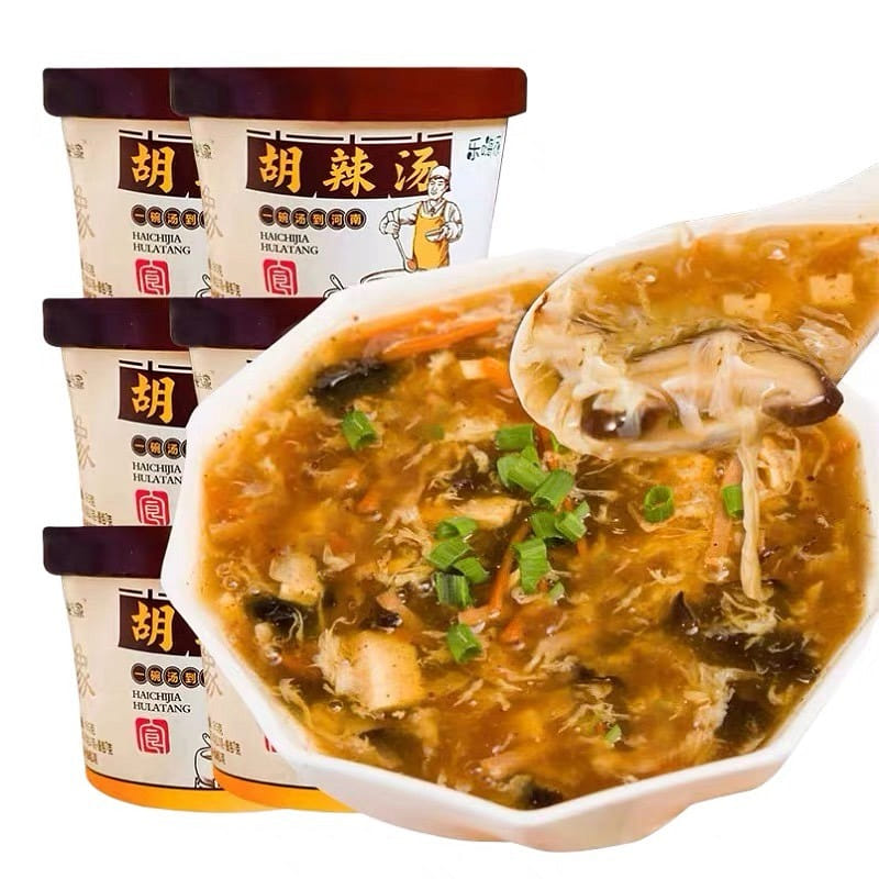 Hi, eat two barrels of soup with pepper 130 그램