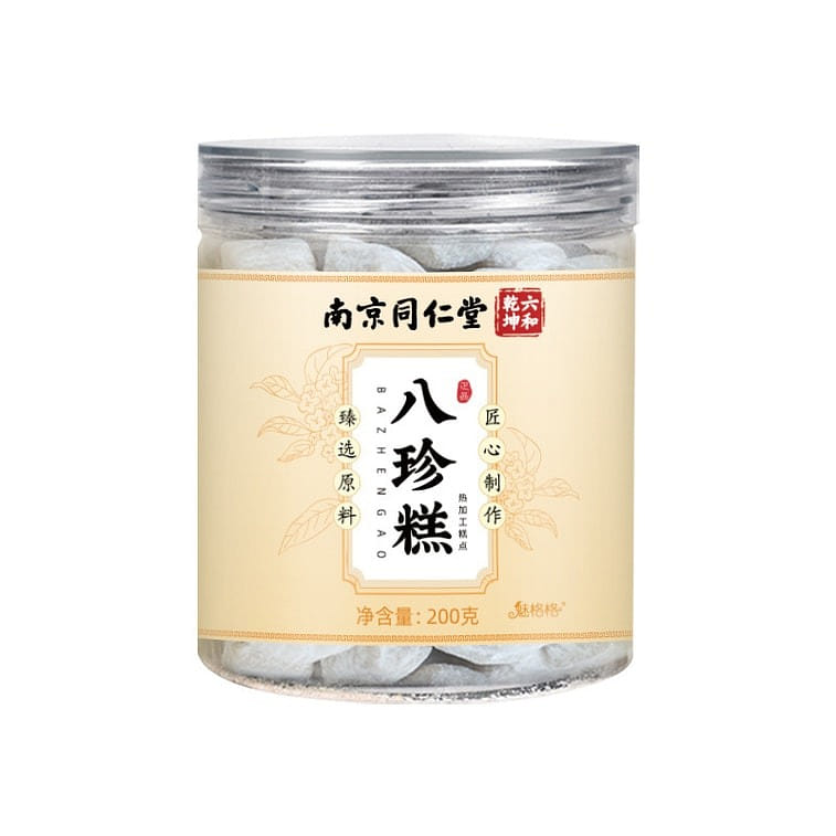 Nanjing Tongrentang eight Zhen cake health preservation cake 200g/ bottle 200 グラム