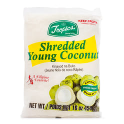 Tropics Shredded Young Coconut, Frozen 454 g