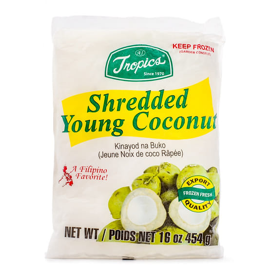 weee_frozen_Tropics Shredded Young Coconut, Frozen 454 g