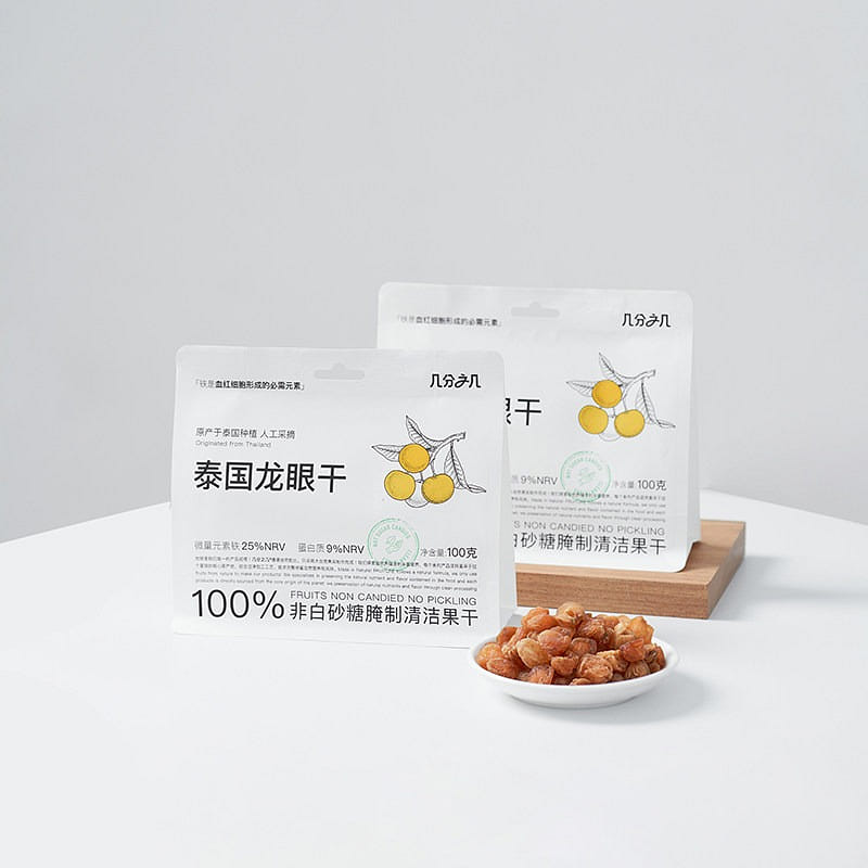 A fraction of Thai dried longan 100g*1 bag 100 g
