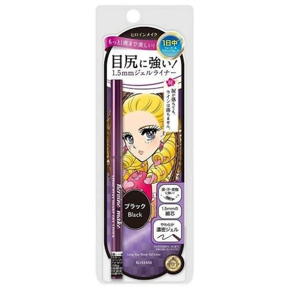 ISEHAN Kiss Me Eyeliner Gel Pencil 01 Black 1 count