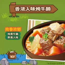 Master Kong instant noodles classic double radish brisket noodles 115*1 bag 115 g