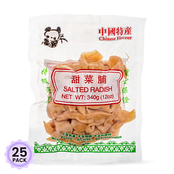 Panda Salted Radish 340 g*25 pack