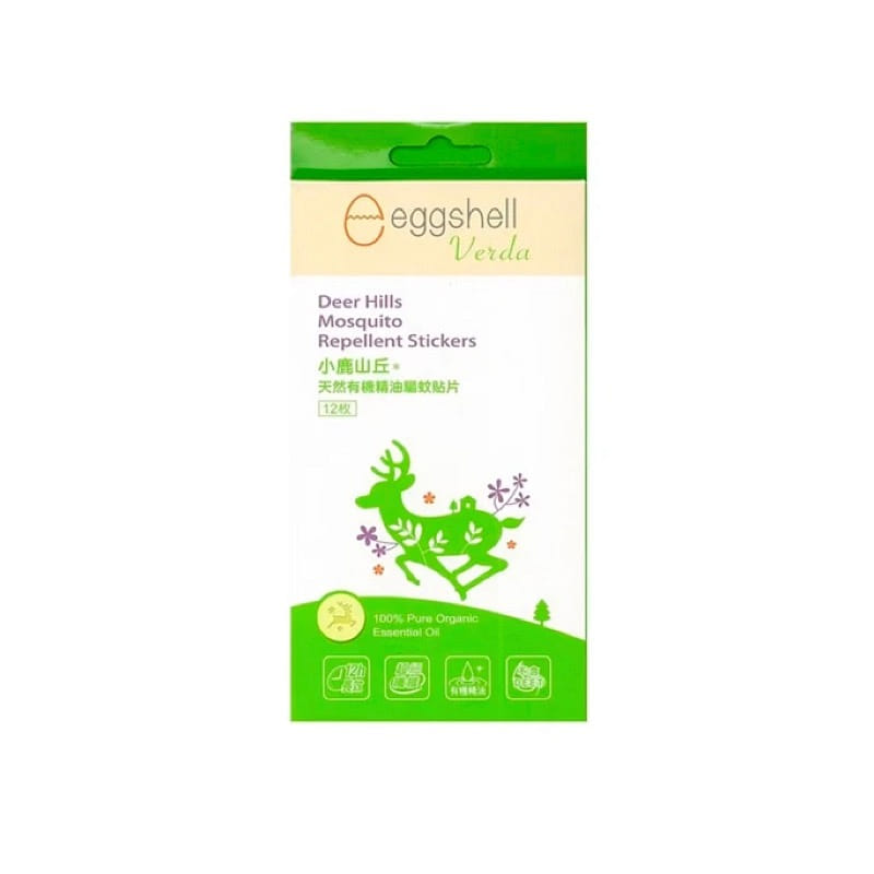 Taiwan Eggshell Verda Mosquito Repellent Stickers 12pcs 1 박스