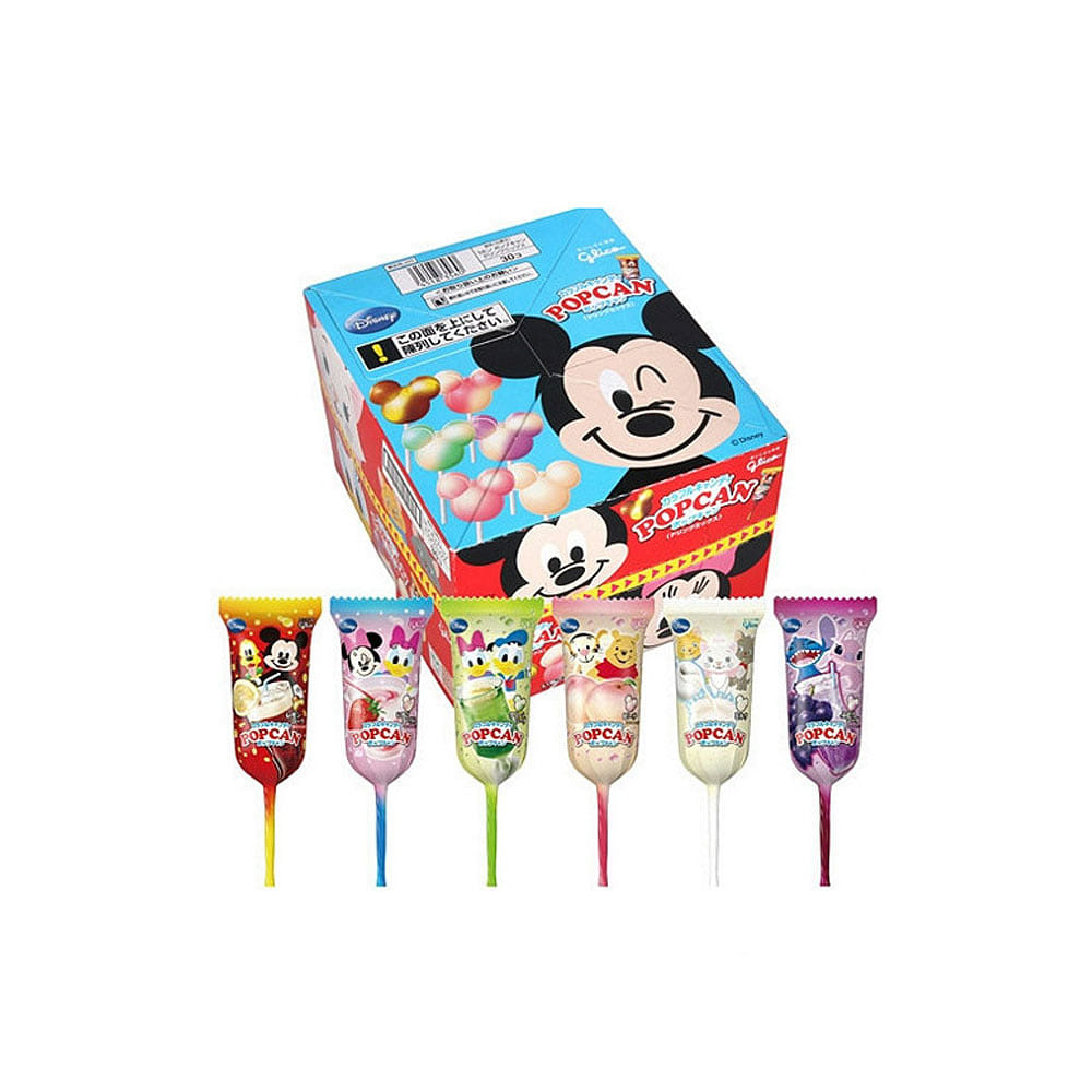 Glico Disney Soda Lollipop - Blue Box(30pcs) 1 box