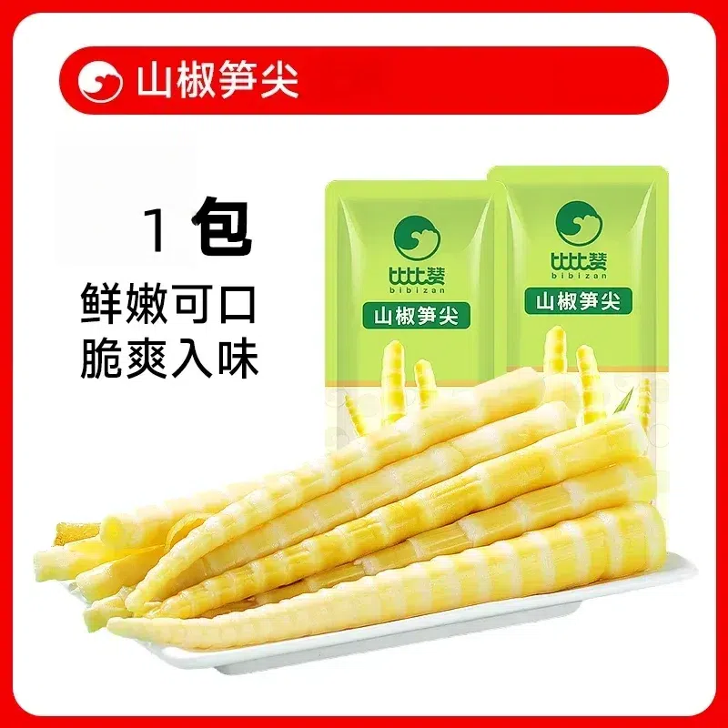 比比赞 山椒笋尖泡椒竹笋 开袋即食175g*1包 1 包
