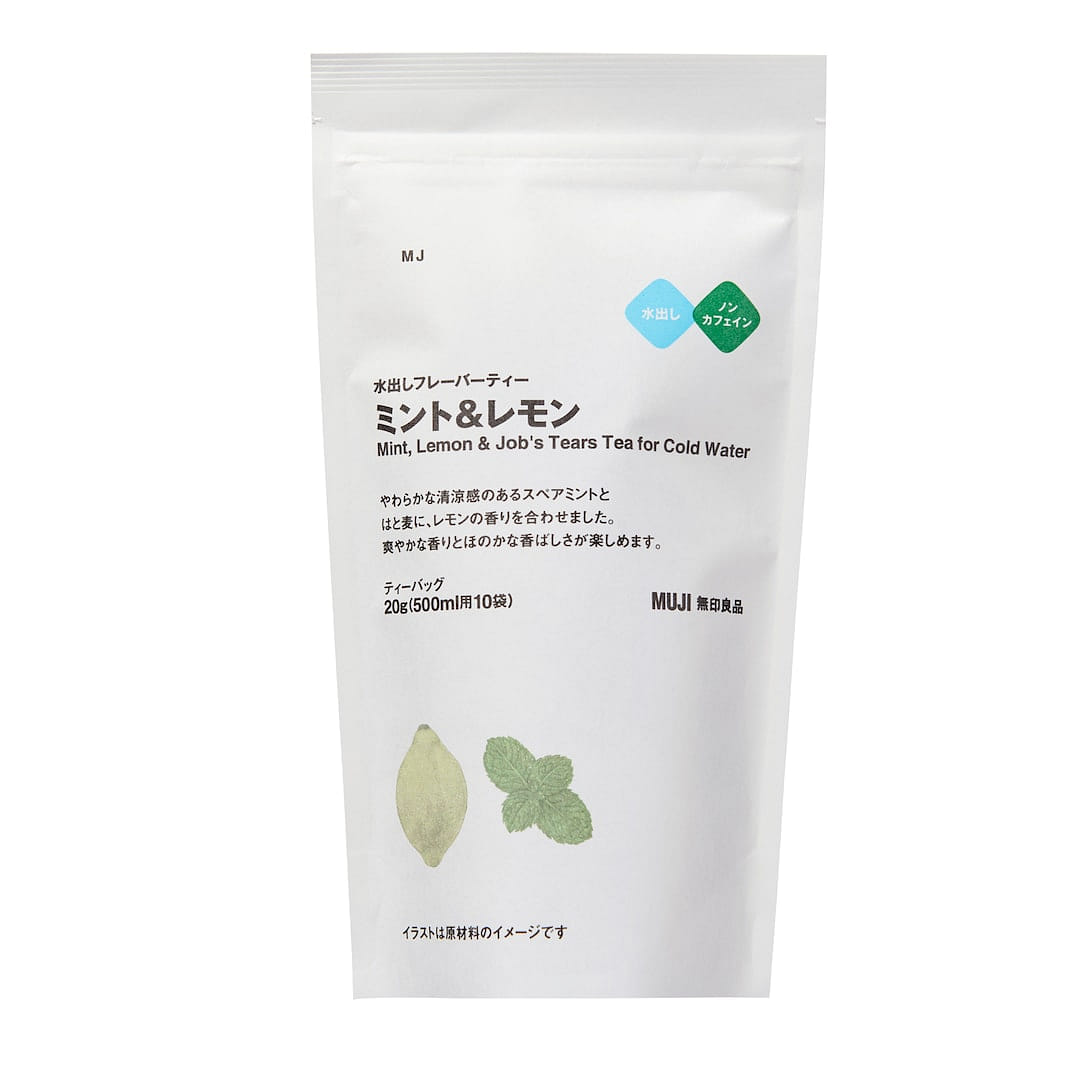 MUJI Mint Lemon Rooibos Cold Brew 10pcs 1 each