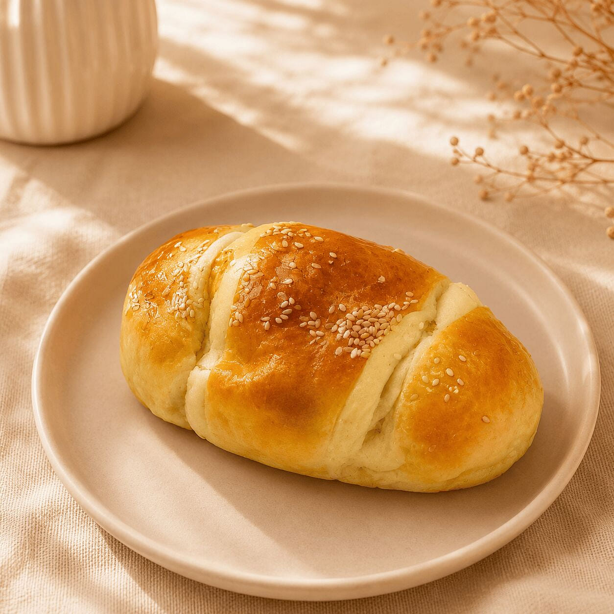 Coconut Bun 1 count