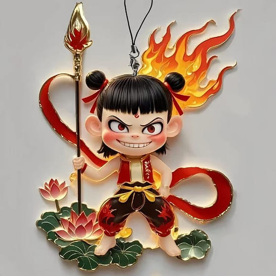 weee_grocery_Nezha phone key chain 1 1 each