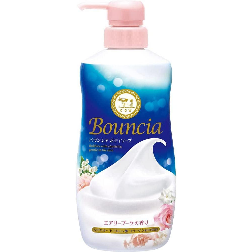 牛乳石鹸  ボディソープ エアリーブーケの香り 480ml 1 個